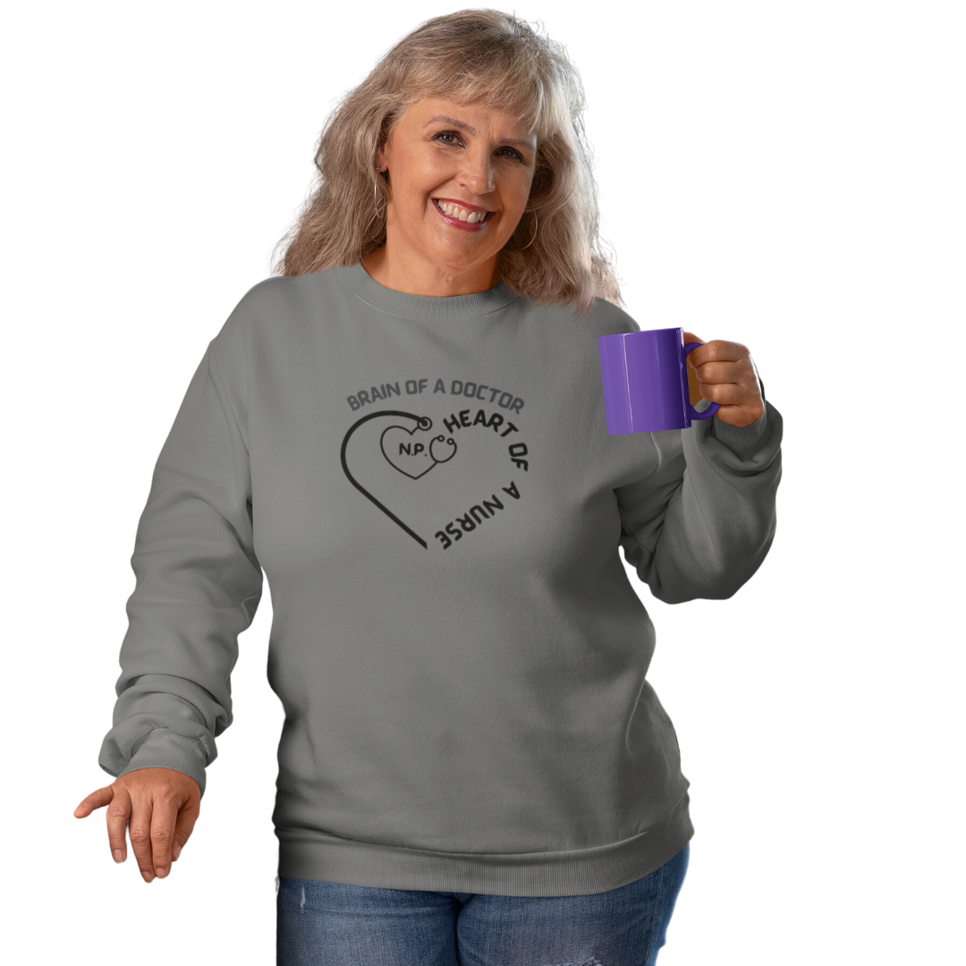 CUTE CREWNECK SWEATSHIRT FOR NURSE PRACTITIONER