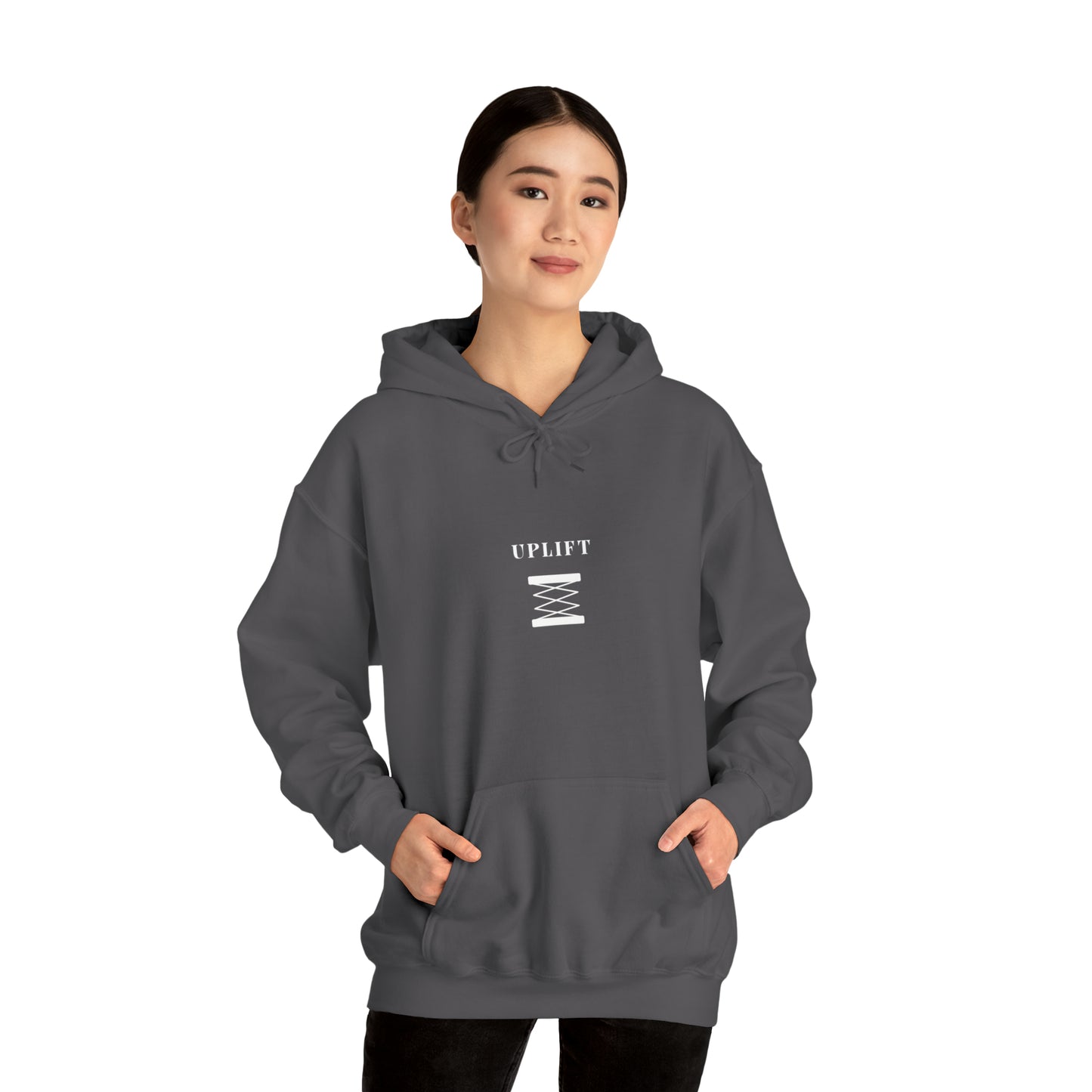 Uplift hooded sweatshirt gift, hoodie with inspirational words, sweatshirt word encourages, hoodie word uplift gift for friends and family