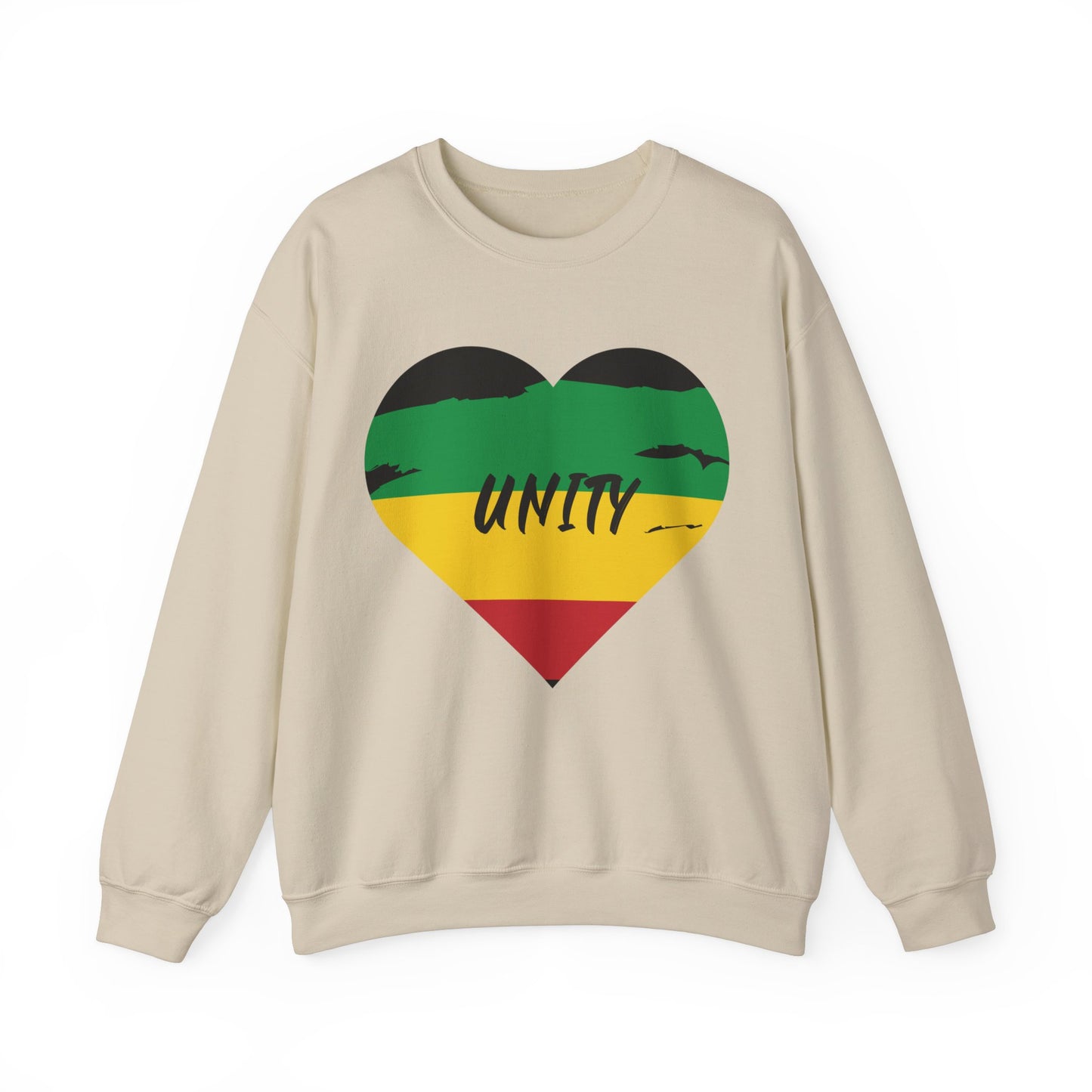 RASTAH UNITY HEART SWEATSHIRT