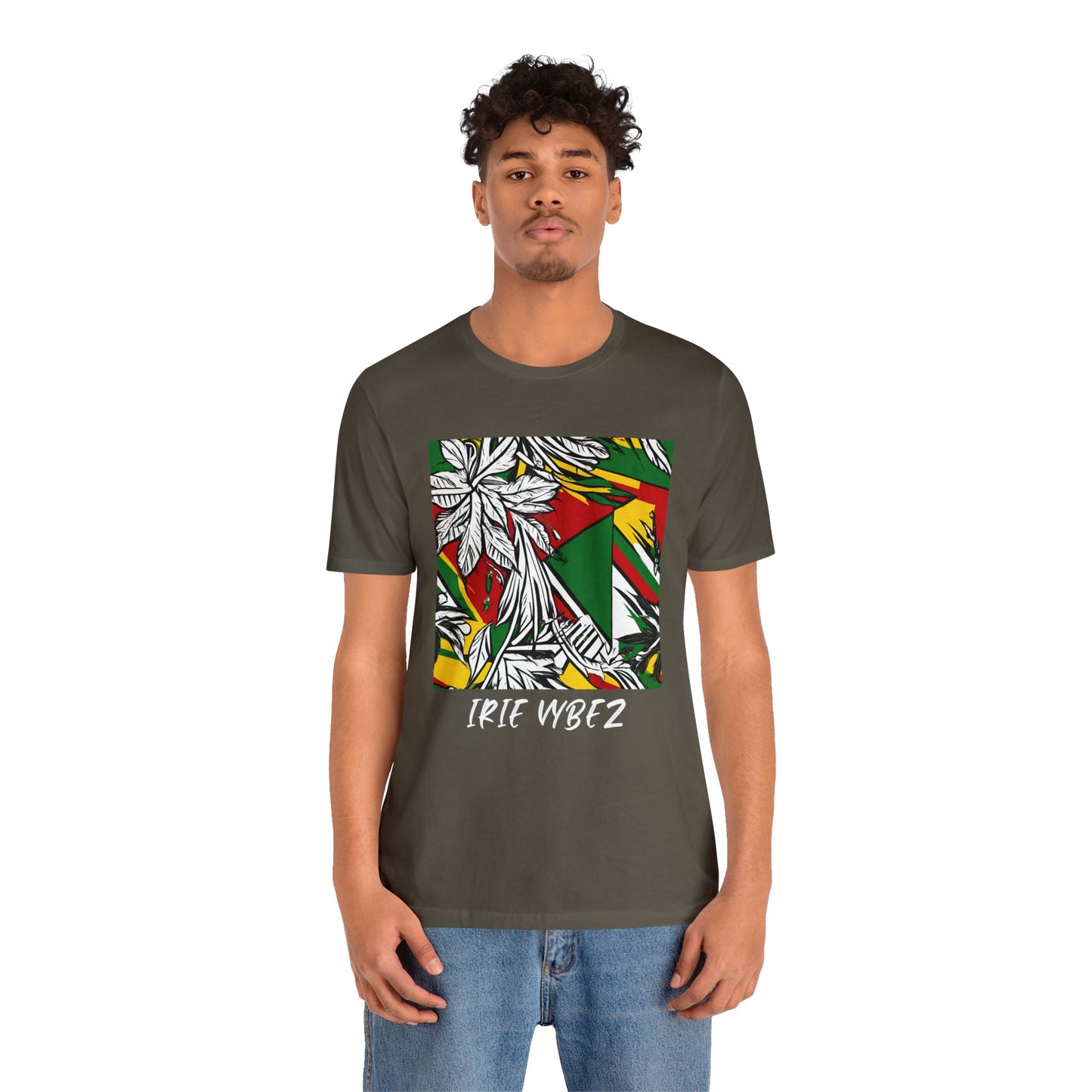 IRIE VYBEZ GRAPHIC ART CREWNECK T SHIRT GIFT