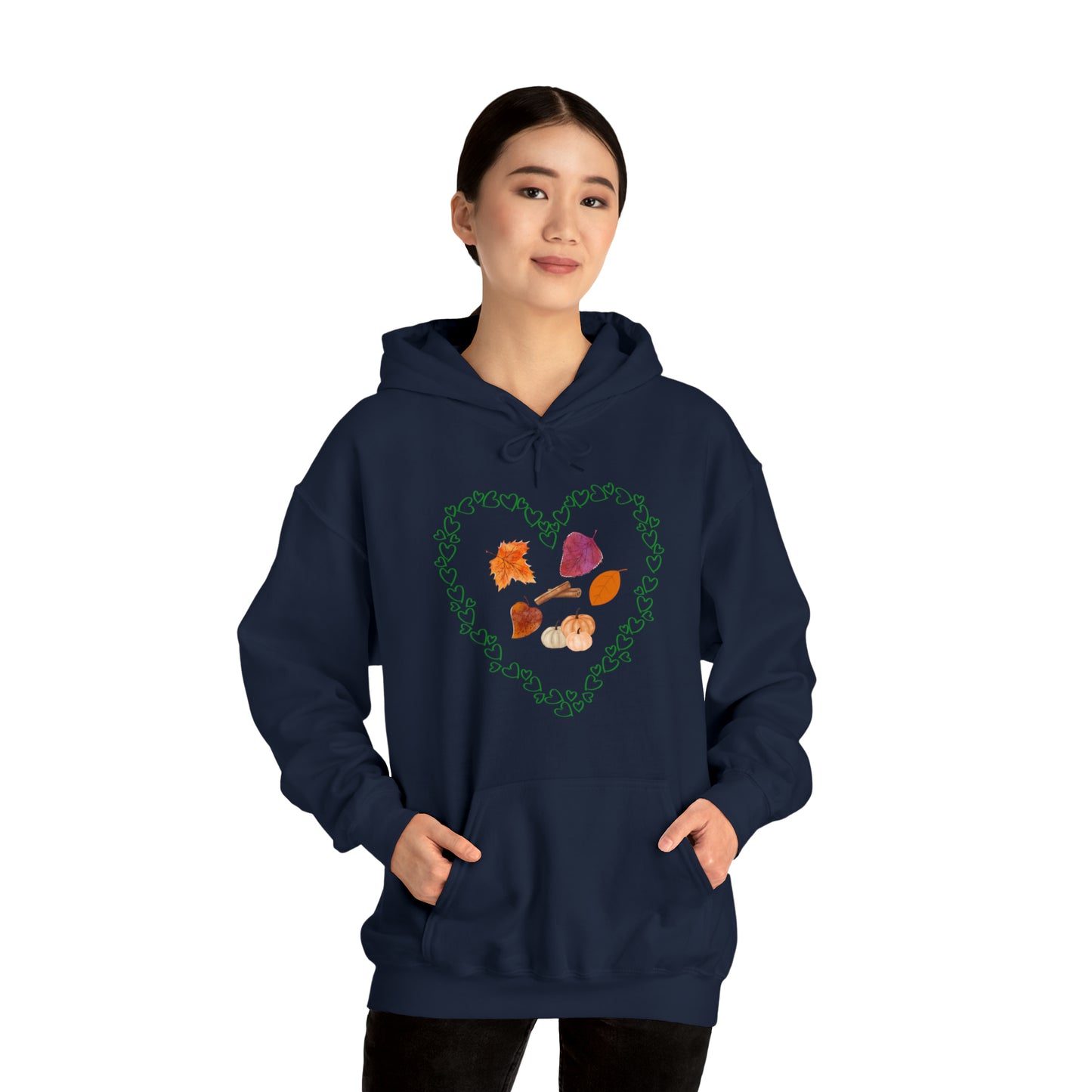 LOVE FALL HOODED SWEATSHIRT GIFT