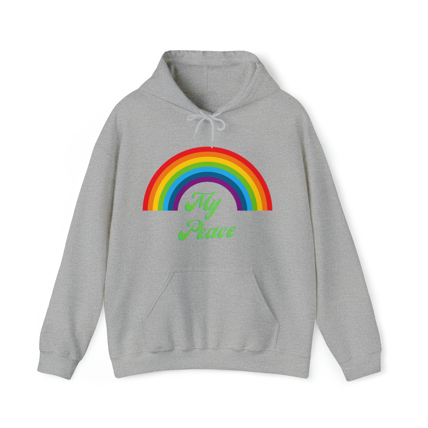 Rainbow Design Unisex Hoodie Gift