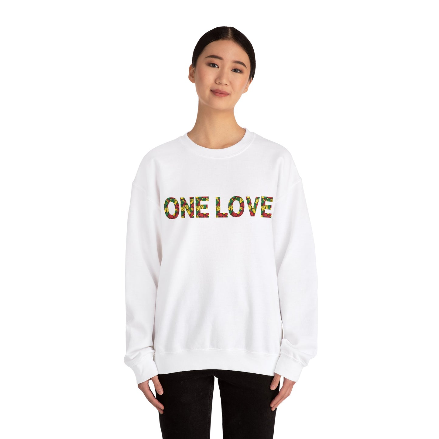 ONE LOVE STATEMENT SWEATSHIRT