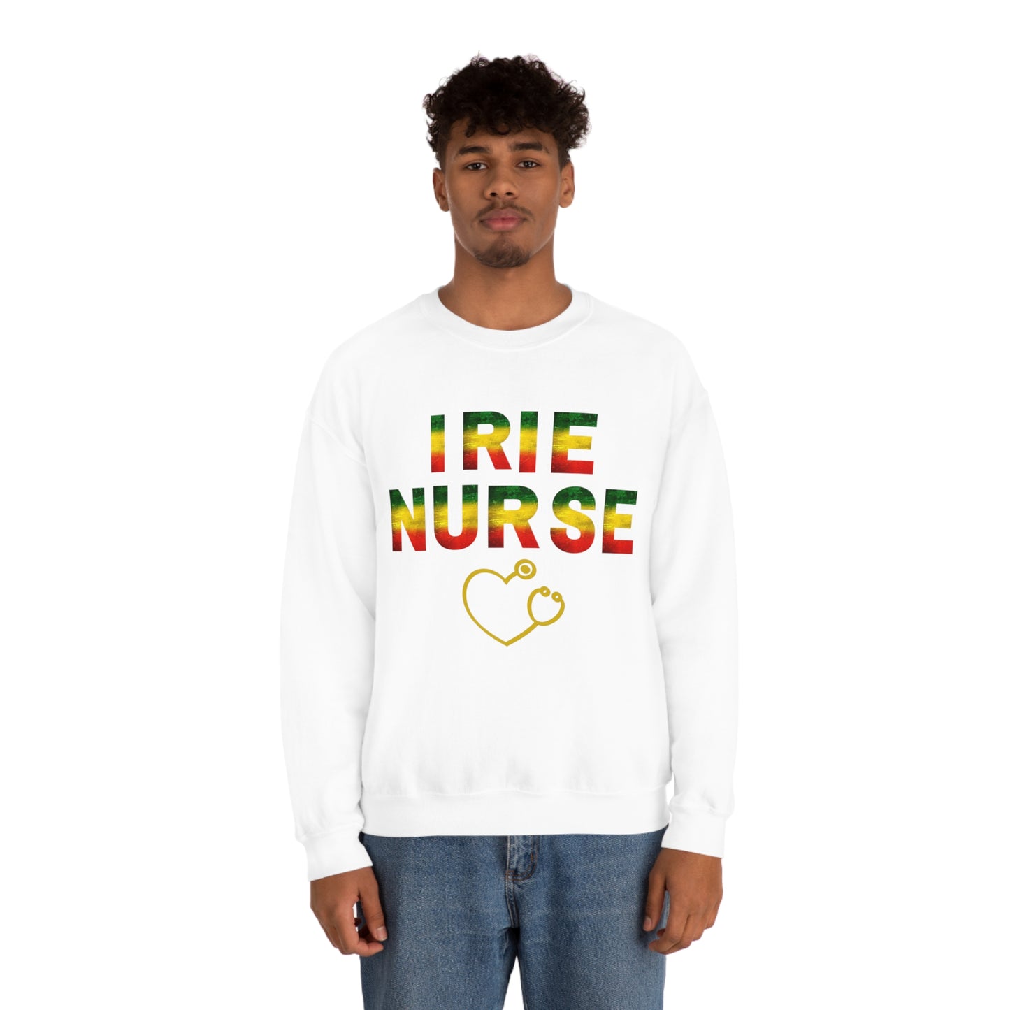 IRIE NURSE CREWNECK SWEATSHIRT GIFT FOR NURSES