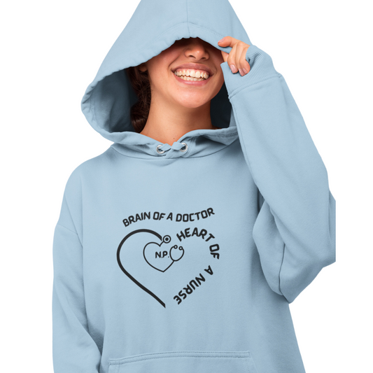 CUTE NURSE PRACTITIONER HOODED SWEATSHIRT GIFT