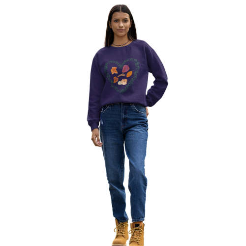 LOVE FALL, FALL THEME UNISEX  CREWNECK SWEATSHIRT GIFT