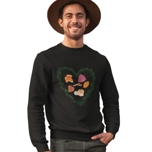 LOVE FALL, FALL THEME UNISEX  CREWNECK SWEATSHIRT GIFT