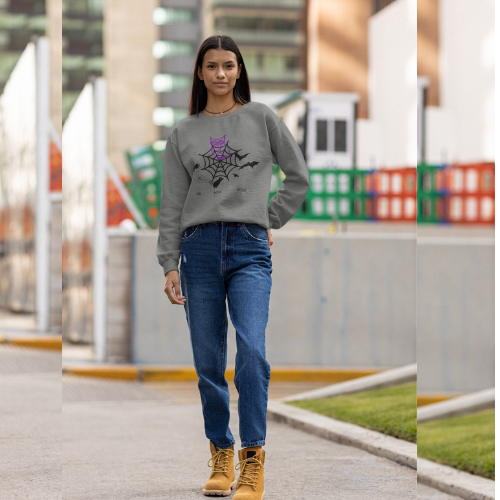 EEK BOO HOOT HALLOWEEN UNISEX SWEATSHIRT GIFT