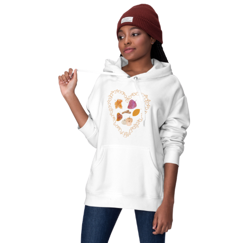 LOVE FALL THEME FALL HOODIE