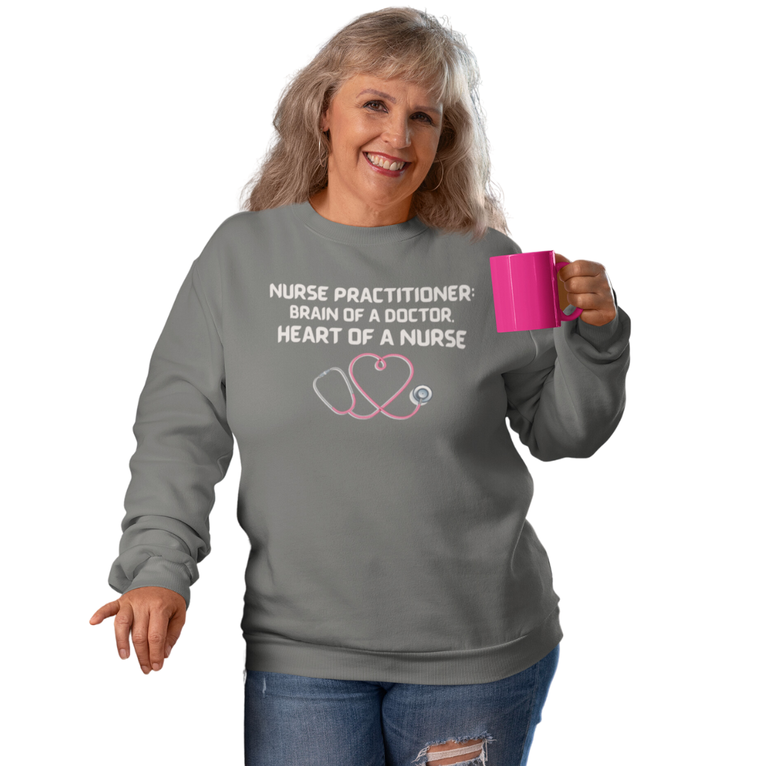 CREWNECK SWEATSHIRT GIFT FOR NURSE PRACTITIONERS