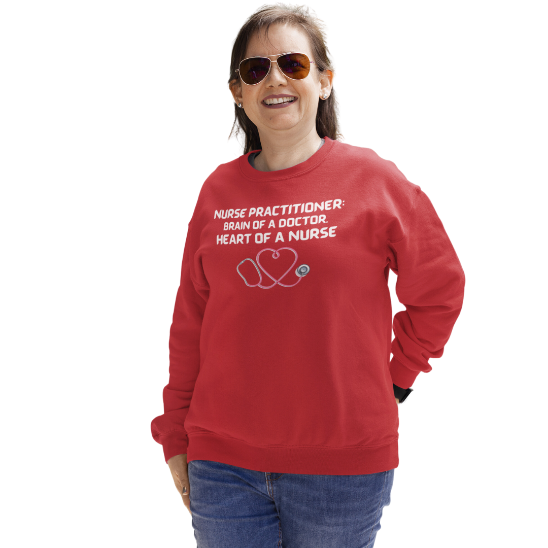 CREWNECK SWEATSHIRT GIFT FOR NURSE PRACTITIONERS