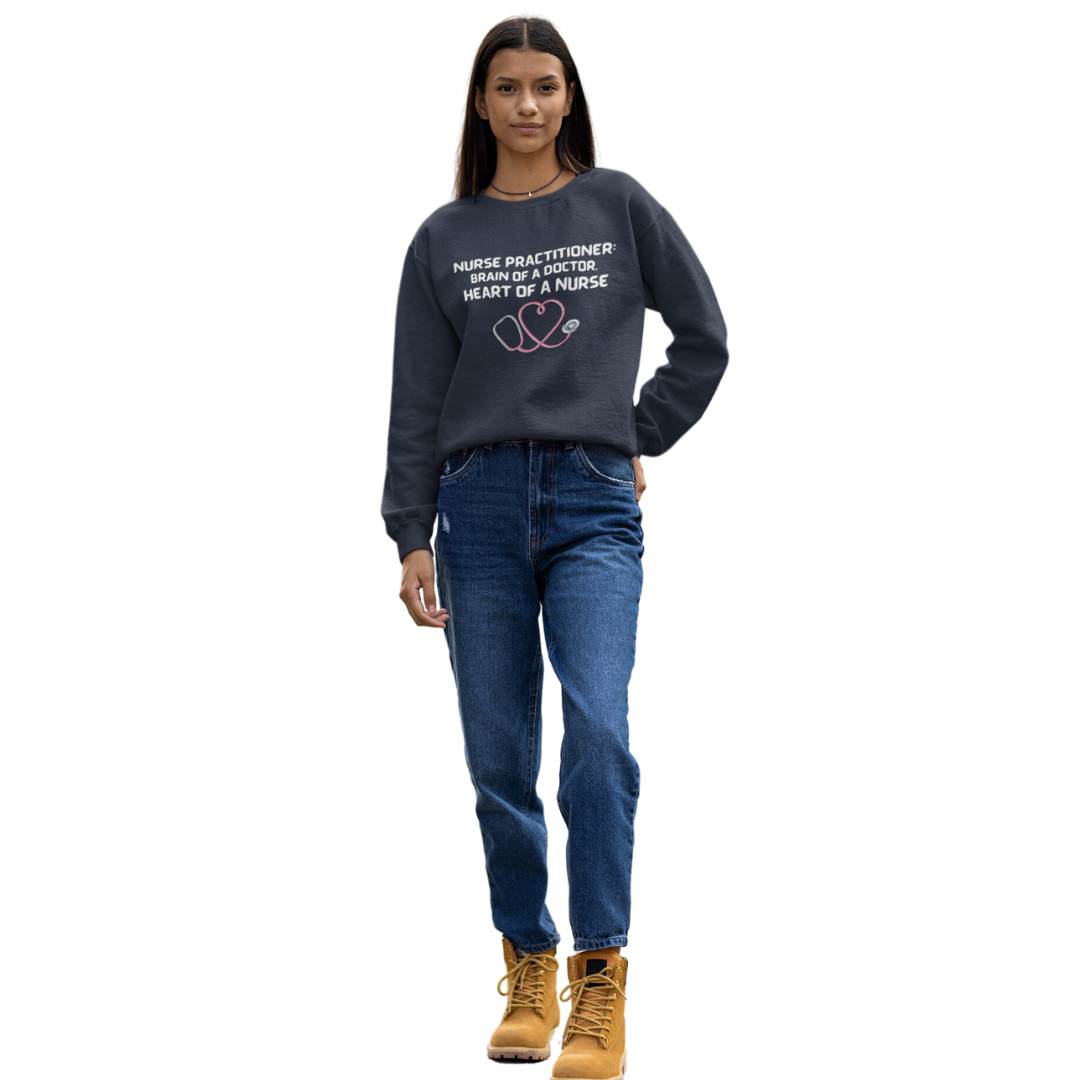 CREWNECK SWEATSHIRT GIFT FOR NURSE PRACTITIONERS