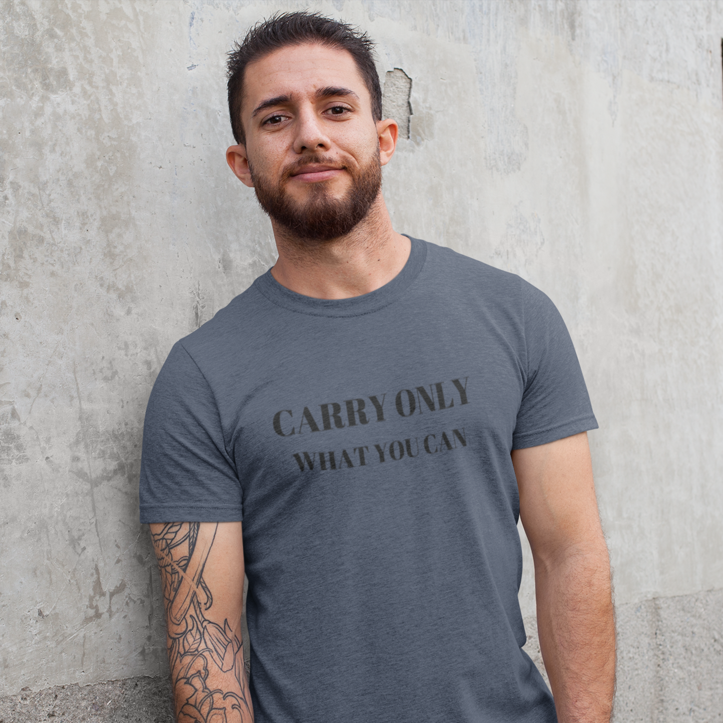 Carry only what you can t shirt gift, Tshirt gift with inspirational words, T shirt gift for family and friends