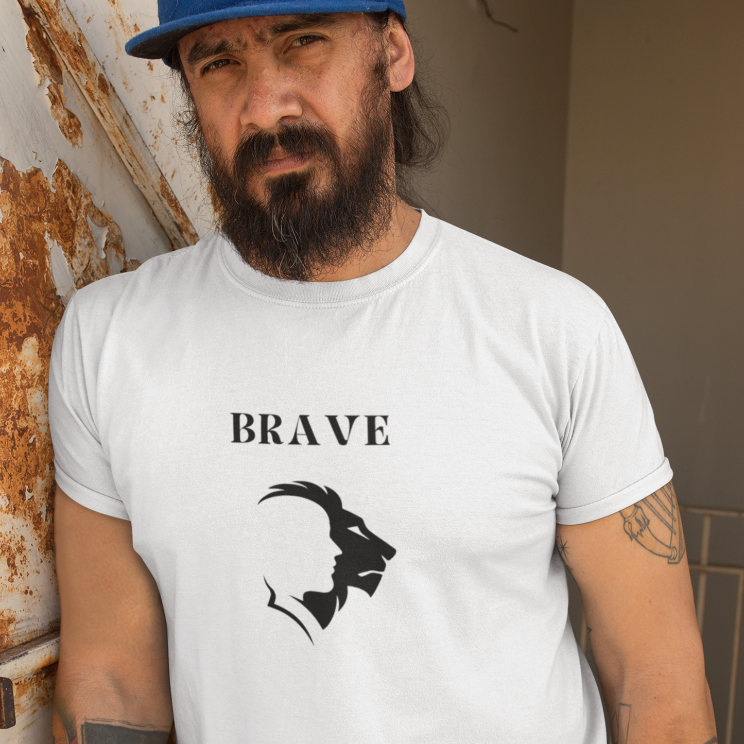 Brave unisex tshirt inspirational t shirt gifts for family and friends self affirming words t shirt