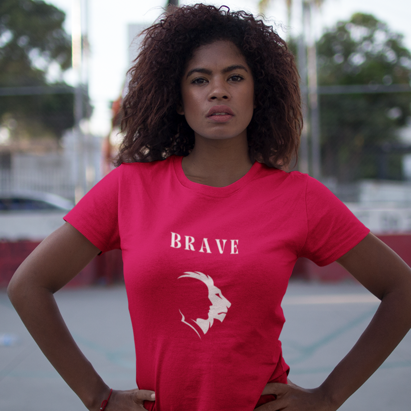 Brave unisex tshirt inspirational t shirt gifts for family and friends self affirming words t shirt