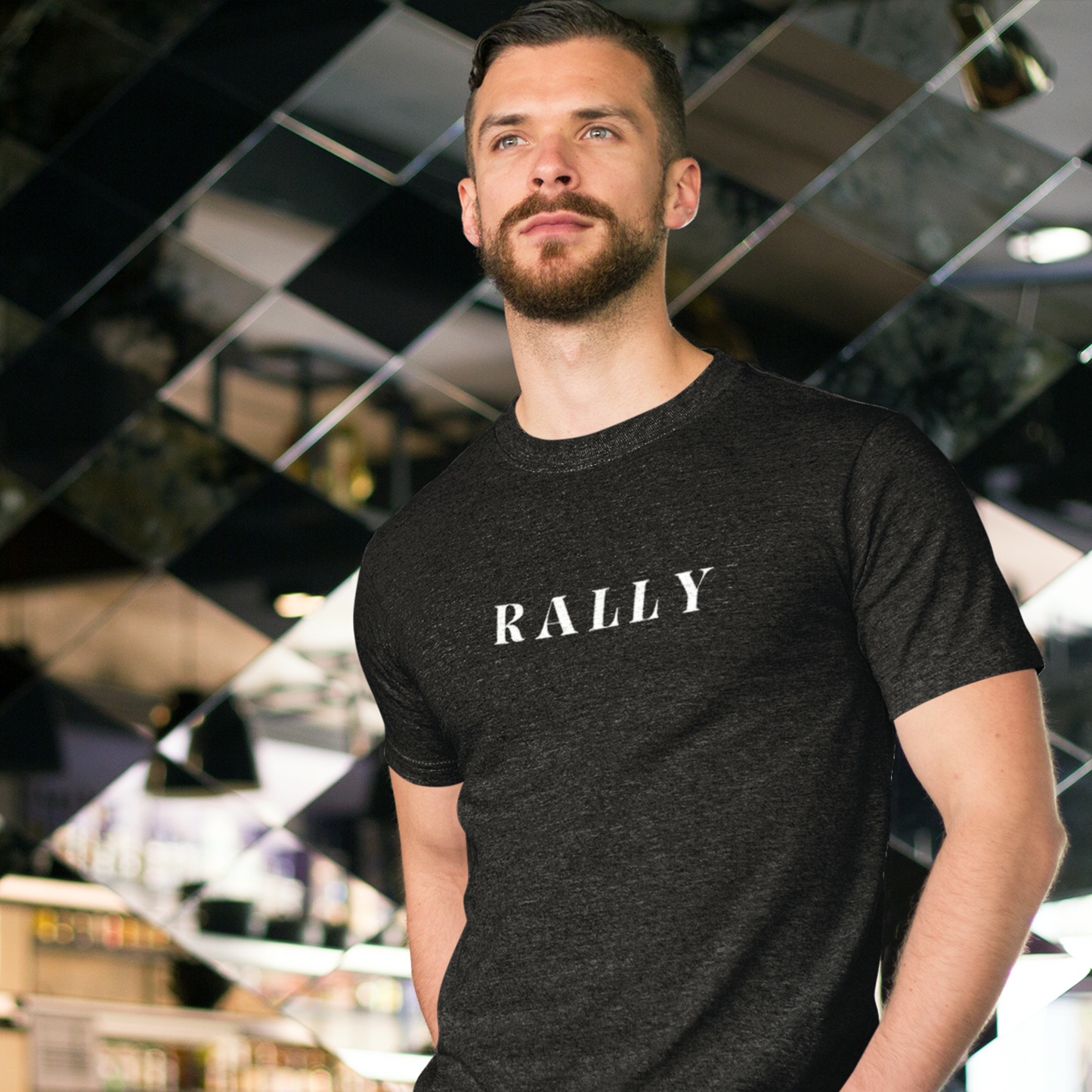 Rally inspirational word t shirts, tshirts that motivate, tee shirt gift for friends and family t shirts that encourage