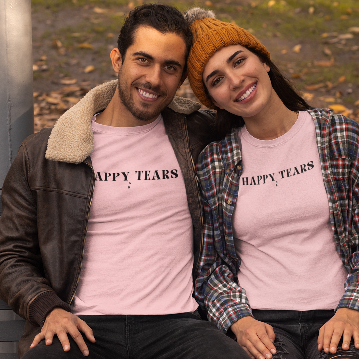 Happy tears t shirt inspirational word t shirt happy tears t shirt gift for friends t shirt that celebrates