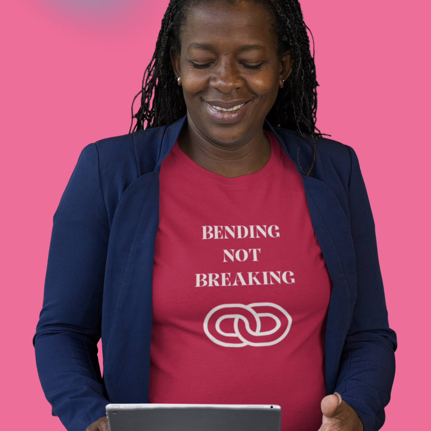 Bending not breaking inspirational words on a t shirt, t shirt that motivates t shirt gifts for friends and family