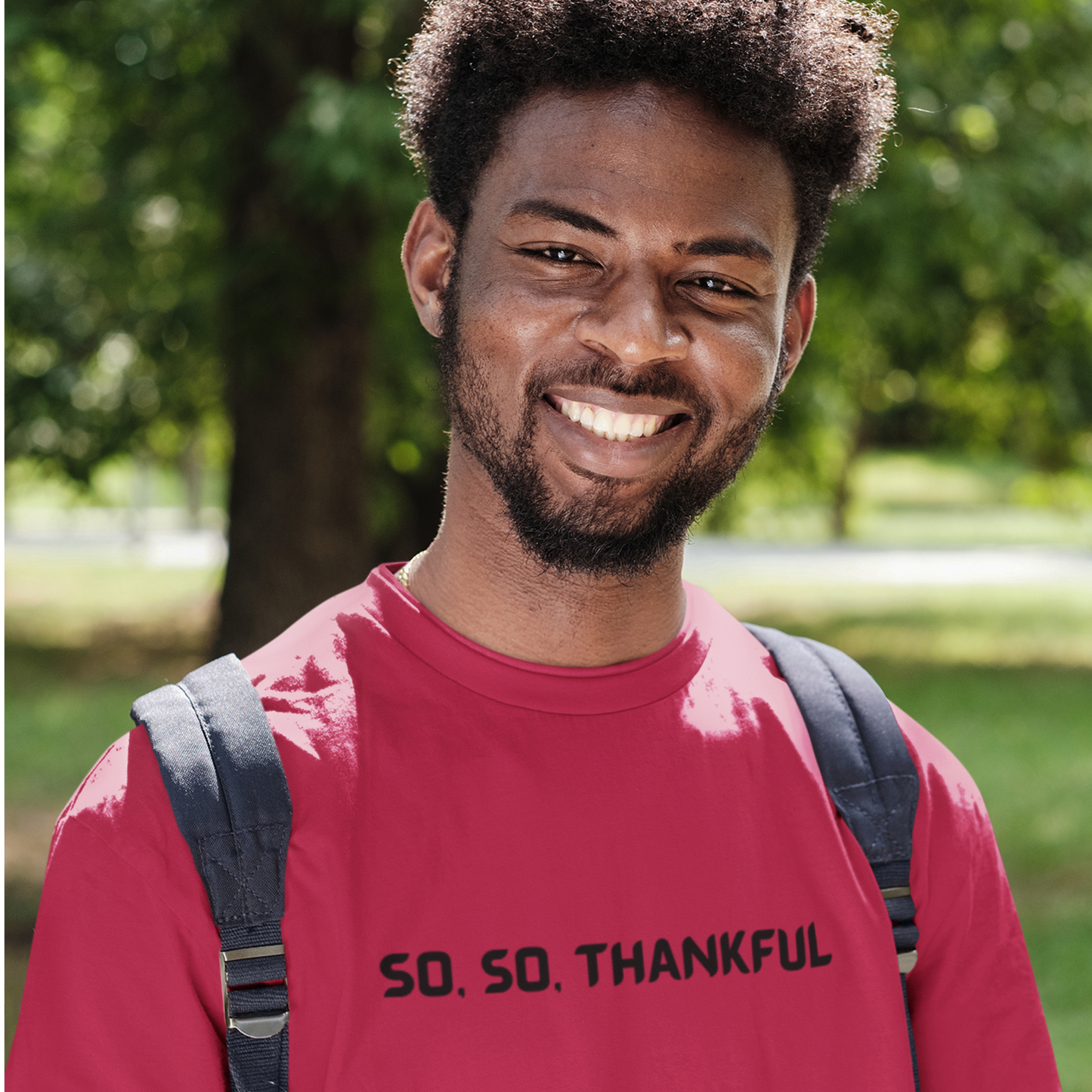 So, so thankful unisex inspirational quote t shrt, t shirt expressing gratitude