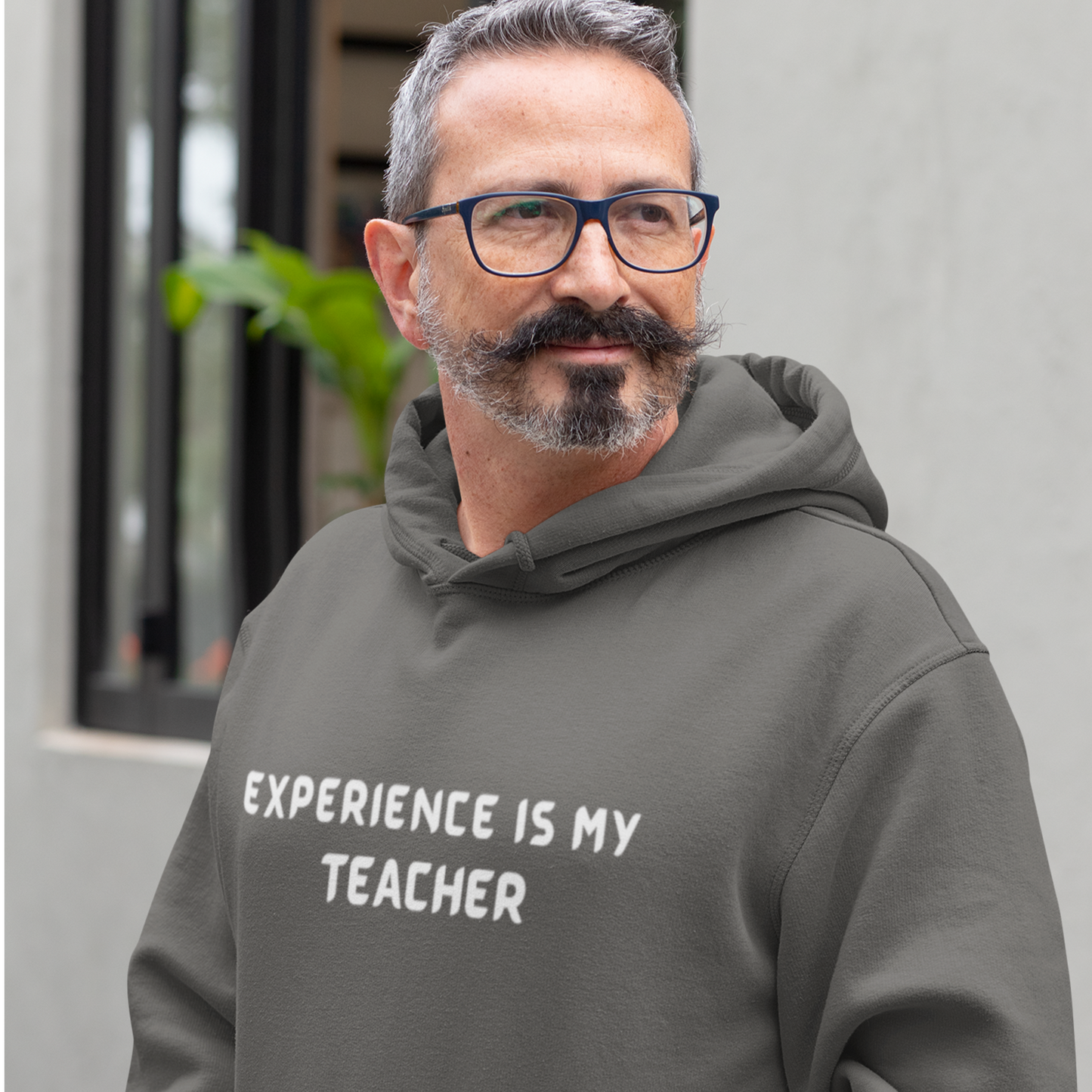 EXPERIENCE IS MY TEACHER UNISEX INSPIRATIONAL HOODED SWEATSHIRT