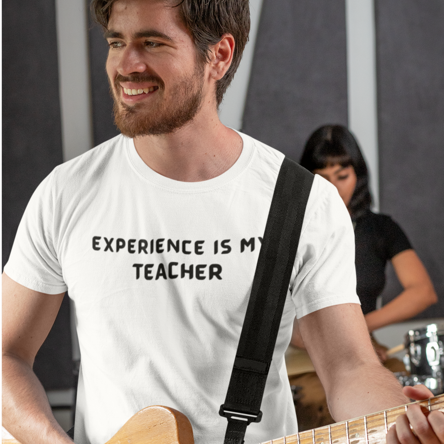 Experience is my teacher unisex t shirt gift, t shirt gift with inspirational words