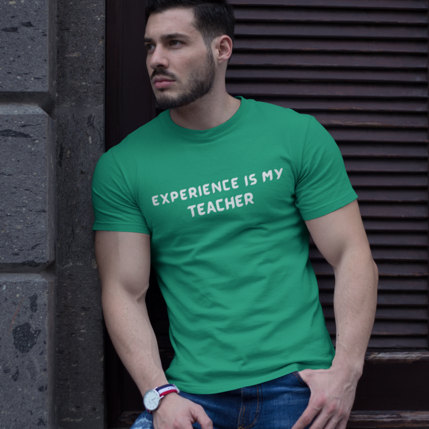 Experience is my teacher unisex tee shirt gift, t shirt with meaningful words