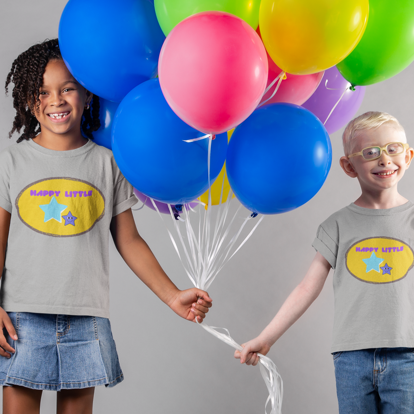 Happy little star kids t shirt, tshirt gift for children, moms t shirt gift for happy kid